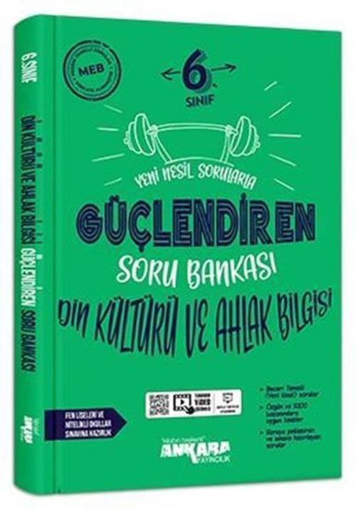 Ankara Yayınları 6. Sınıf Din Kültürü Güçlendiren Soru Bankası 2021-2022