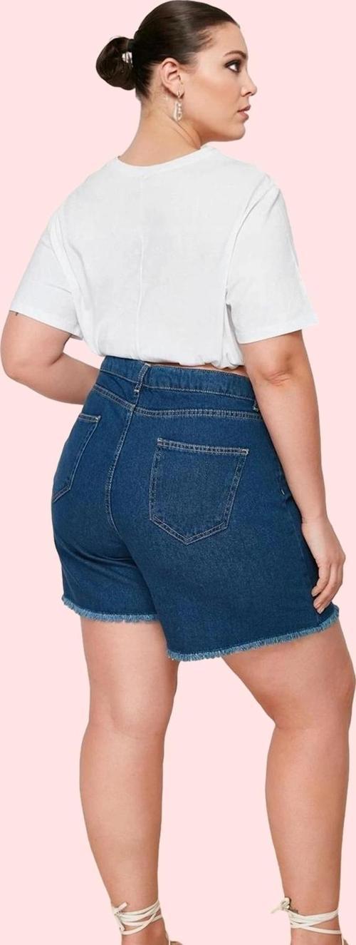Kadın Denim Şort Etek Yüksek Bel Kısa Boy Dar Paça Günlük Kombinler Yaz Aylarının Vazgeçilmezi