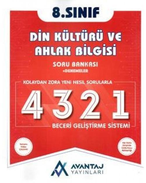 Avantaj Yayınları 8. Sınıf Lgs Din Kültürü Soru Bankası