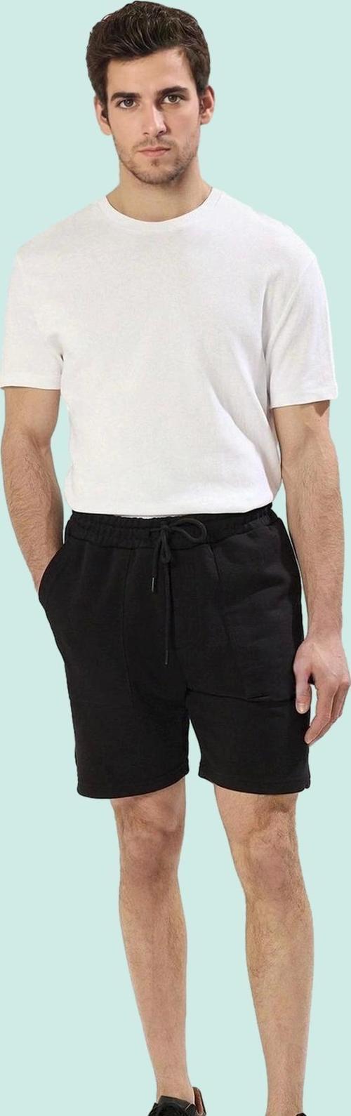 Erkek Regular Normal Kesim Yazı Baskılı Şort Boru Paça Günlük Kombinler Yaz Aylarının Vazgeçilmezi