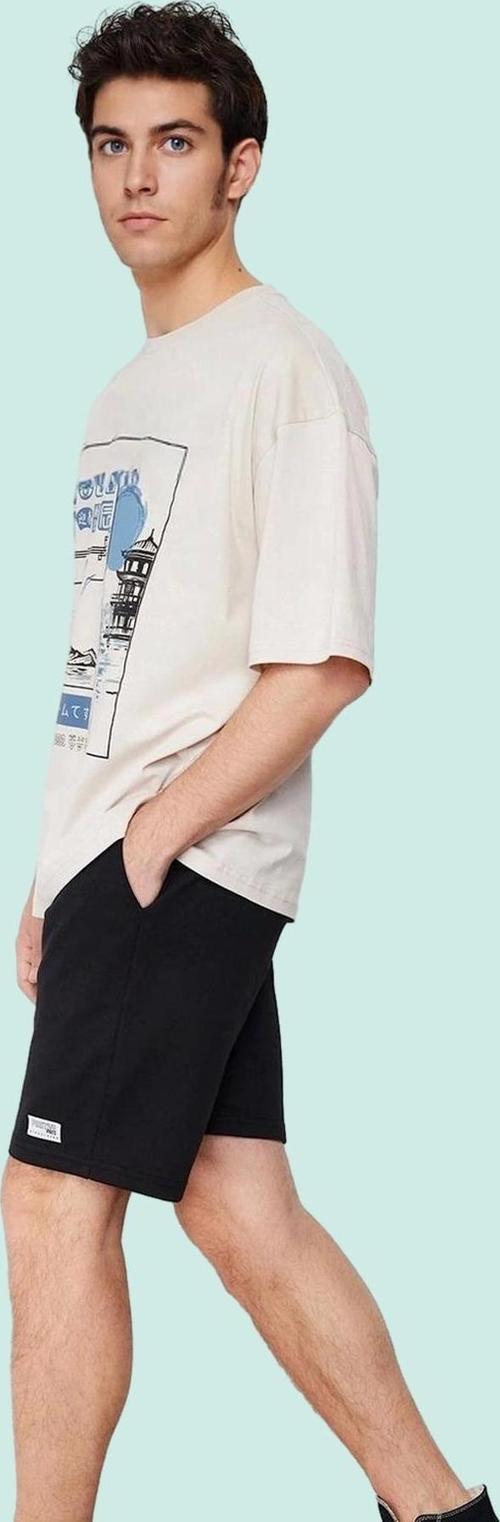 Erkek Geniş Paça Şort Pamuk Günlük Kombinler İçin Rahat Hafta Sonu Yaz Aylarının Vazgeçilmezi