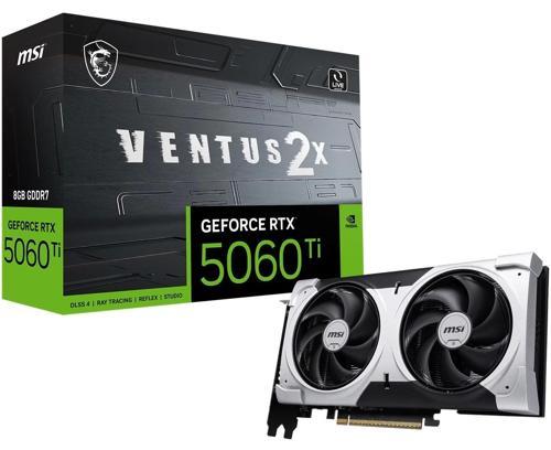 Geforce Rtx 5060 Tı 8g Ventus 2x Oc Plus 8gb Gddr7 128b Dx12 Pcıe 5.0 X16 (3xdp 1xhdmı)