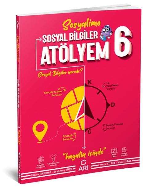 Arı Yayıncılık 6. Sınıf Sosyal Bilgiler Atölyem Soru Bankası 2021-2022