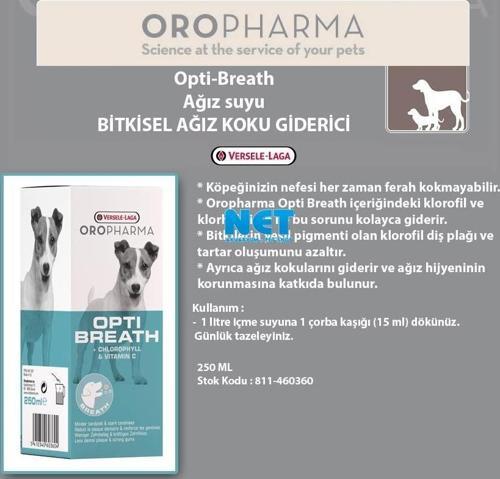 Oropharma Opti Breath Köpek Ağız Kokusu Giderici Bitkisel