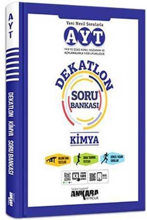 Ankara Yayıncılık  Ayt Kimya Dekatlon Soru Bankası 2021-2022