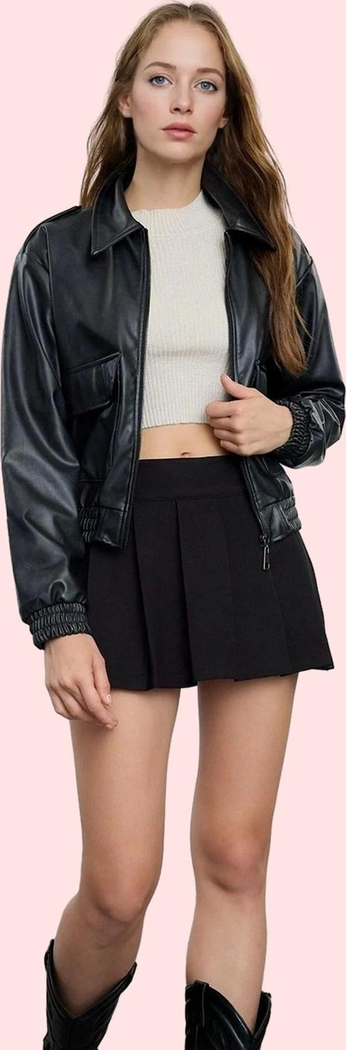 Kadın Piliseli Orta Bel Mini Dokuma Şort Etek Günlük Stil Hafta Sonu Yaz Aylarının Vazgeçilmezi