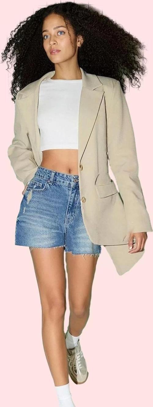 Kadın Denim Şort Geniş Paça Düz Desen Pamuk Günlük Kombinler Hafta Sonu Yaz Aylarının Vazgeçilmezi