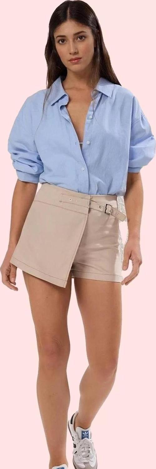 Kadın Mini Şort Etek Gabardin Kumaş Günlük Yaz Kombinleri Özel Günler Stilin Buluştuğu Yer