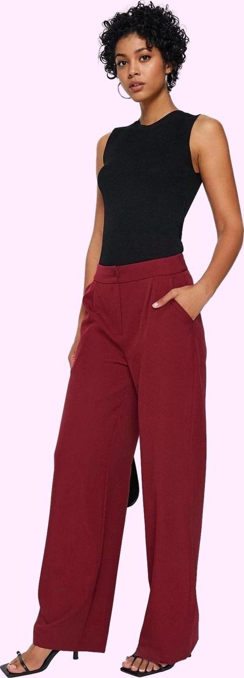 Kadın Geniş Paça Dokuma Pantolon Yüksek Bel Regular Boy Casual Günlük Yaz Aylarının Vazgeçilmezi