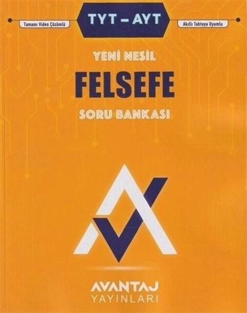 Avantaj Yayınları Tyt Ayt Felsefe Soru Bankası Yni