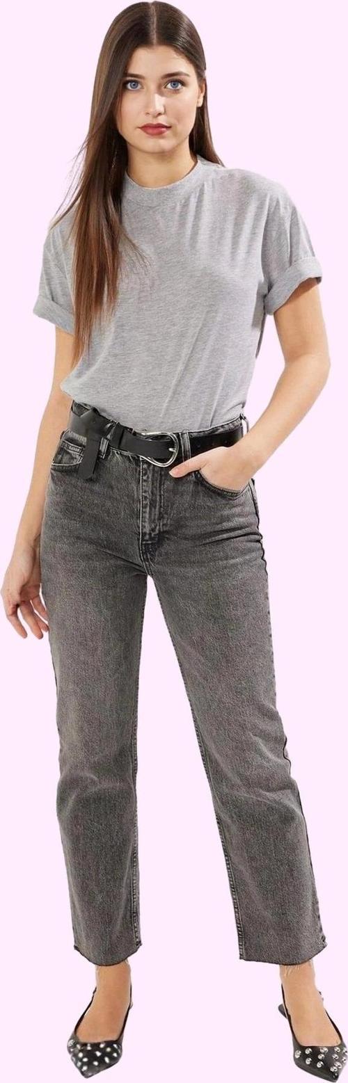 Kadın Uzun Boy Straight Jean Denim Pantolon Düz Desen Günlük Kombinler Yaz Aylarının Vazgeçilmezi