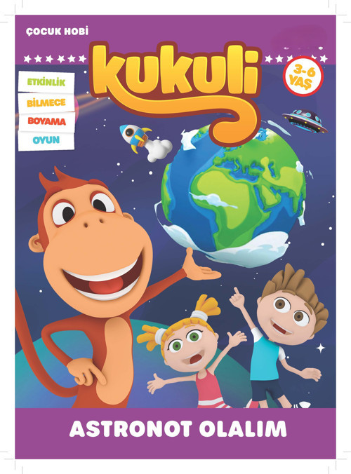 Turkuvaz Dergi Çocuk Hobi Kukuli 1 Yıl Abonelik ( Yılda 6 Sayı )
