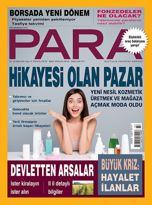 PARA 1 YIL ABONELİK ( YILDA 48 SAYI )
