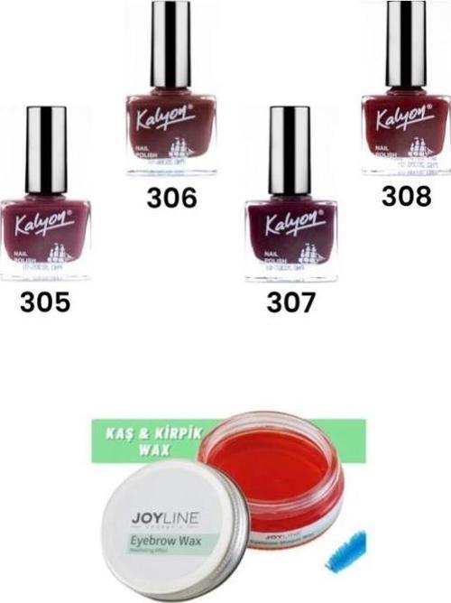Oje 305-306-307-308+joy line Kaş Şekillendirici Ve Sabitleyici Wax 50ml