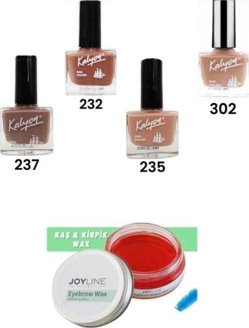 Oje 237-232-235-302+joy line Kaş Şekillendirici Ve Sabitleyici Wax 50ml