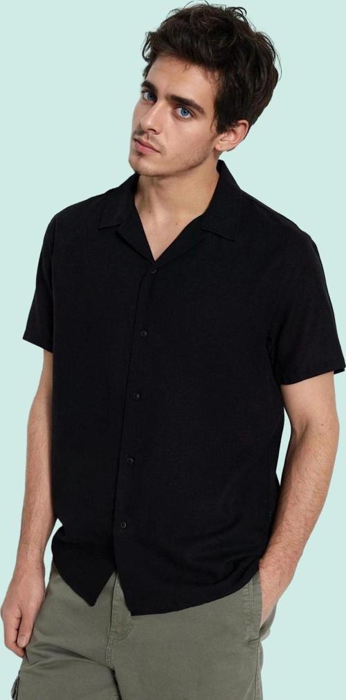 Erkek Basic Relaxed Fit Kısa Kollu Gömlek Pamuklu Günlük Kullanım Yaz Aylarının Vazgeçilmezi
