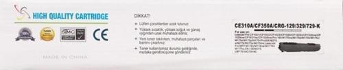 Hp CE310A Siyah Renkli Muadil Toner