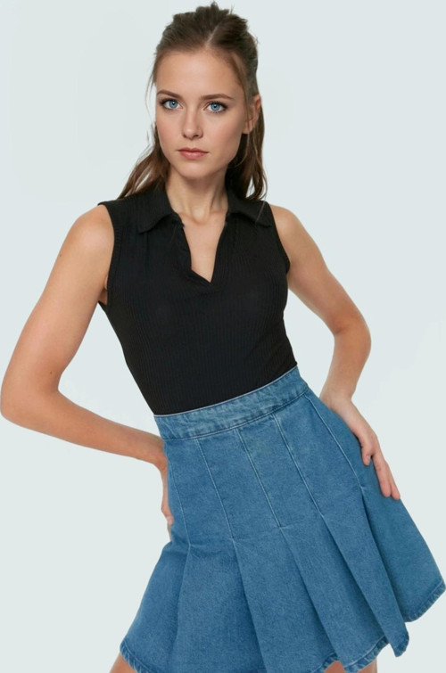 Fitted Vücuda Oturan Polyester Kaşkorse Bluz Günlük Stil Rahat Ve Şık Premium Kalite