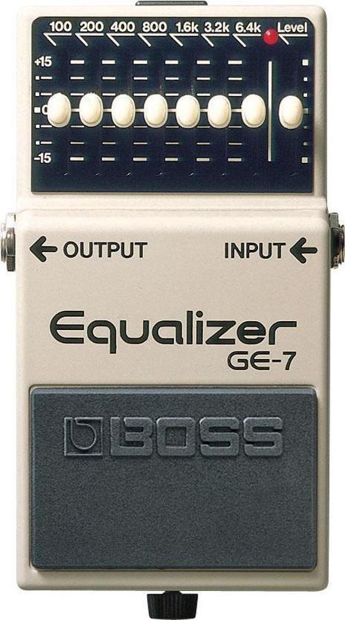 GE-7 7-BAND EQ Grafik Ekolayzer Pedalı