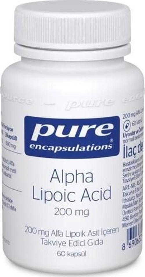 Alpha Lipoic Acid 200 Mg - 60 Kapsül