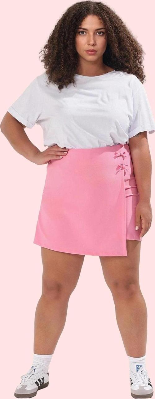 Kadın Büyük Beden Yazlık Kısa Şort Etek Günlük Casual Dokuma Hafta Sonu Yaz Aylarının Vazgeçilmezi