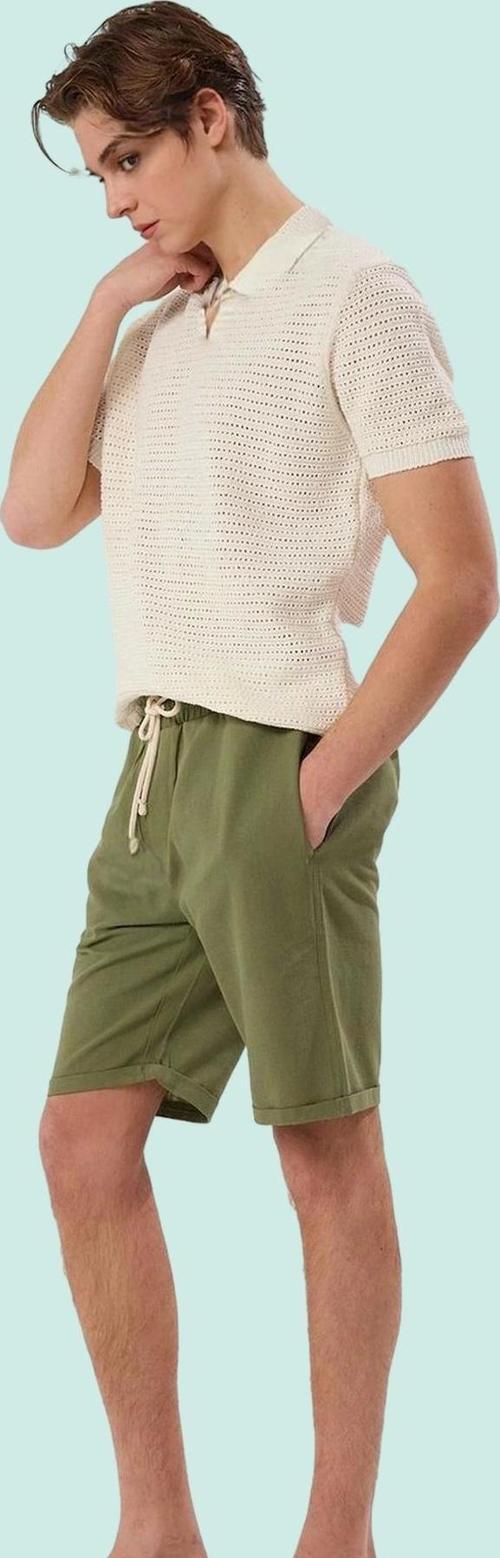 Erkek Pamuk Şort Rahat Straight Kalıp Yazlık Kombin Günlük Kullanım Yaz Aylarının Vazgeçilmezi