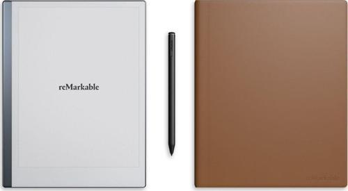 2 Digital Paper Tablet + Marker Plus + Kapaklı Kahverengi Kılıf