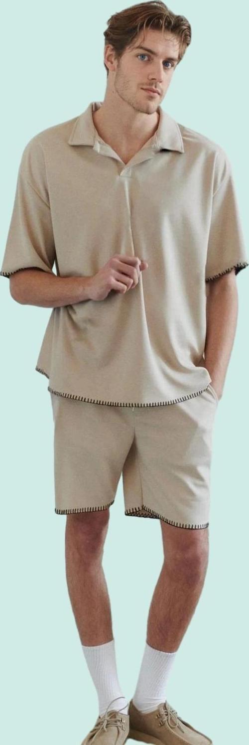 Erkek Şort İnterlok Dokuma Straight Siluet Rahat Günlük Kullanım Yaz Aylarının Vazgeçilmezi