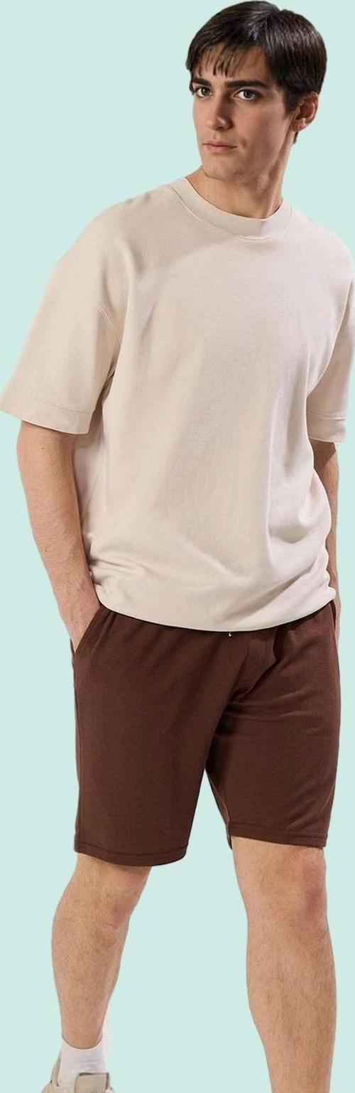 Erkek Basic Şort Pamuklu Kumaş Rahat Kesim Günlük Kombinler Hafta Sonu Yaz Aylarının Vazgeçilmezi