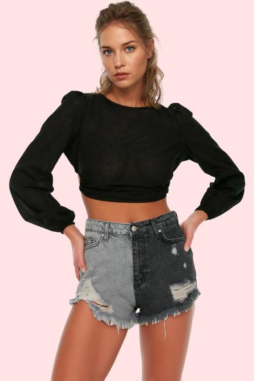 Kadın Çok Denim Boru Paça Yazlık Şort Pamuk Plaj Günlük Kullanım Yaz Aylarının Vazgeçilmezi