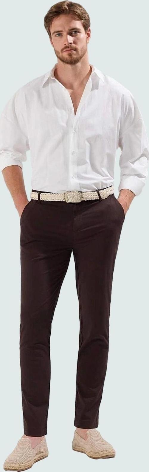 Erkek Slim Fit İtalyan Kesim Chino Pantolon Renk Regular Boy Günlük Kullanım Modern Tasarım