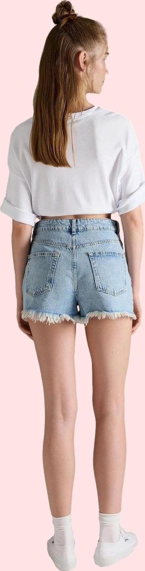 Kadın Şort Etek Model Pamuk Denim Rahat Yaz Günlük Stilin Buluştuğu Yer Vazgeçilmez Tasarım