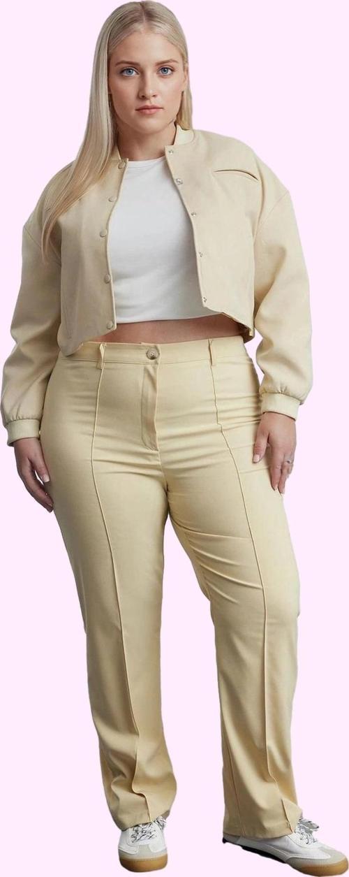 Kadın Düz Desenli Yüksek Bel Geniş Paça Pantolon Günlük Ve İş Hayatı Yaz Aylarının Vazgeçilmezi