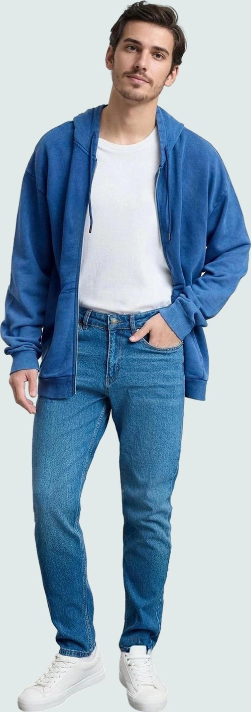 Erkek Kot Pantolon Boru Paça Denim Casual Günlük Stil Hafta Sonu Yaz Aylarının Vazgeçilmezi
