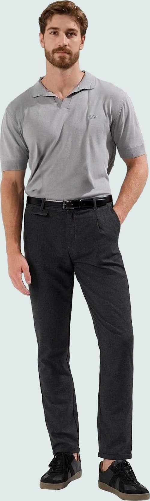 Erkek Regular Boy Bootcut Pantolon Polyester Rahat Günlük Stil Hafta Sonu Kaliteli Malzeme