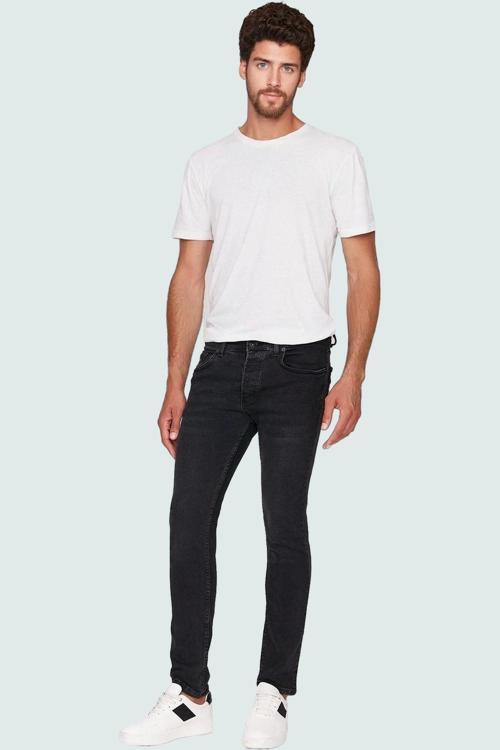 Erkek Denim Skinny Fit Kot Pantolon Pamuk Esnek Kumaş Günlük Şıklık Yaz Aylarının Vazgeçilmezi
