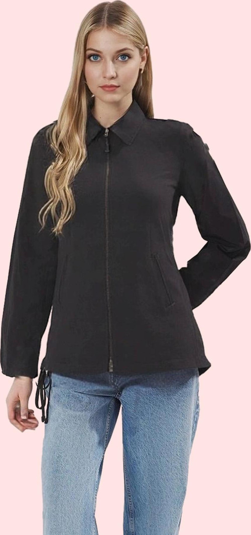 Kadın Pamuk Polyester Terrycotton Kumaş Gömlek Düz Desen Yaka Fitted Kalıp Günlük Şıklık Hafta Sonu