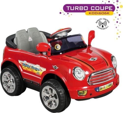 Oyuncak Kumandalı Turbo Coupe Akülü Araba 12w Kırmızı