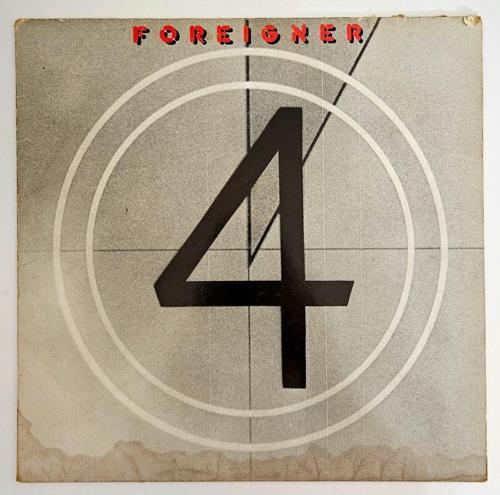 Foreigner - 4 (1981 Avrupa Dönem Baskı)