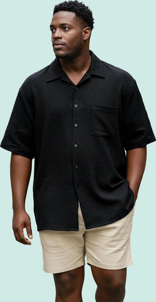 Erkek Kısa Kollu Gömlek Regular Kalıp Günlük Ve Rahat Kombinler İçin Yaz Aylarının Vazgeçilmezi