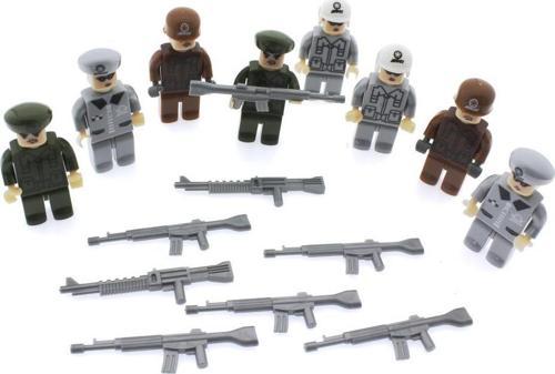 Ausini Army 8'li Tüp Kutu Figür Seti