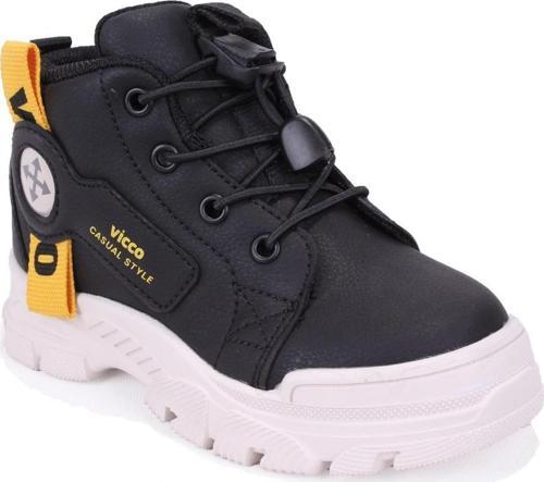 Marcus 946B24K407 Siyah Ortopedik Günlük Erkek Çocuk Bot