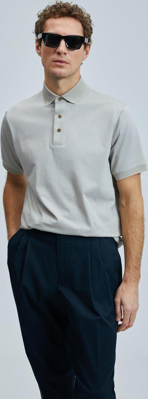 Erkek Luna Smart Polo T-Shirt 111040228 Bej