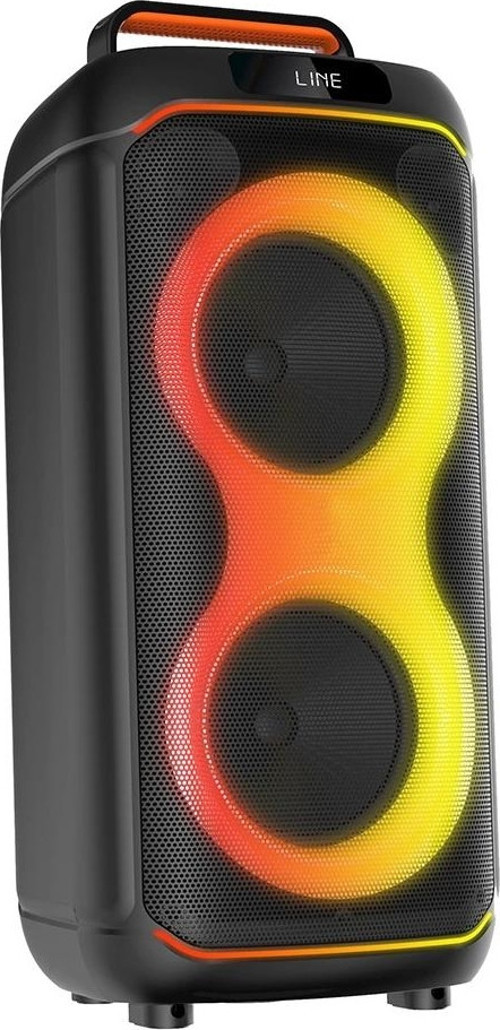 GD-2608 Dijital LED Göstergeli FM Radyolu Mikrofonlu RGB TWS Çift 6.5 inç Stereo Bass Kablosuz