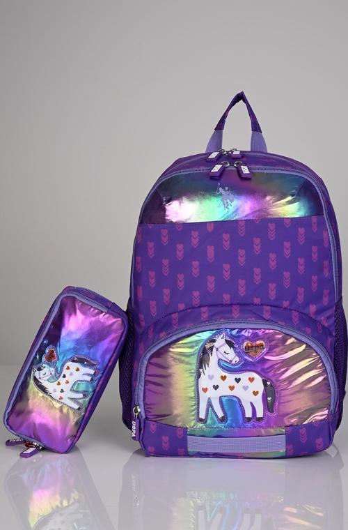 Plcan24218 İlkokul Sırt Çantası + Kalemlik Seti