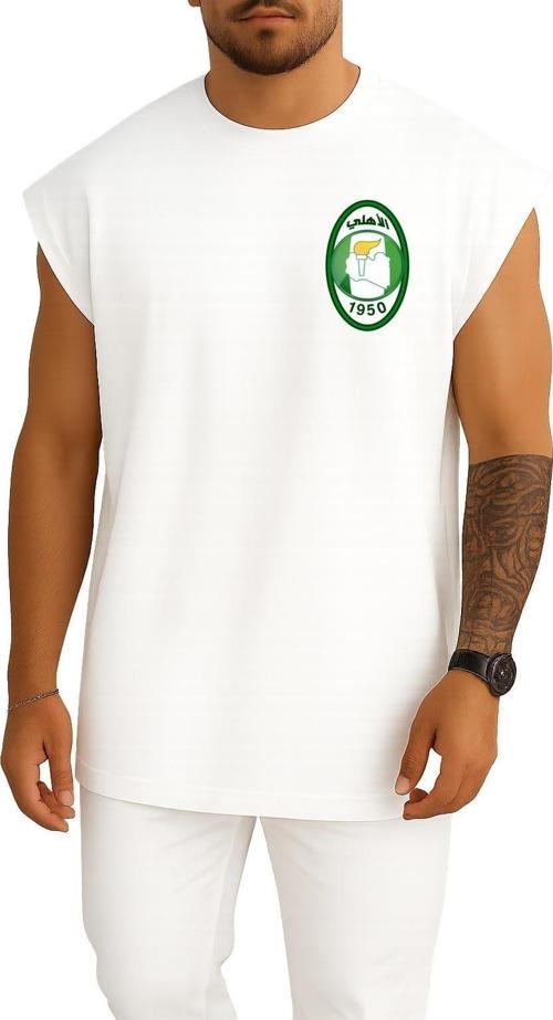 Oversize Al Ahli Sc Saudi Cep Tasarımlı Unisex Spor Atlet