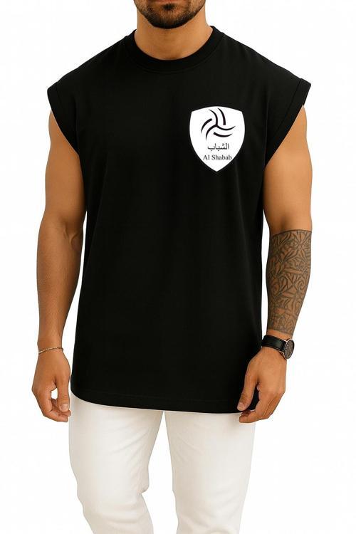 Oversize Al-Shabab Fc Saudi Arabia Cep Tasarımlı Unisex Spor Atlet