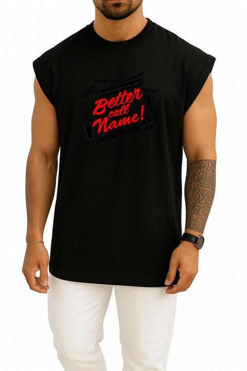 Oversize Better Call Saul Saul Goodman Göğüs Tasarımlı Unisex Spor Atlet