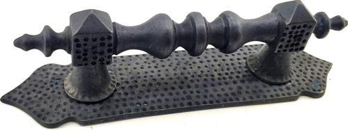 Antika Tarz Dekoratif Pirinç Ağır Kapı Çekme Kolu - 280x65 mm, Oksit