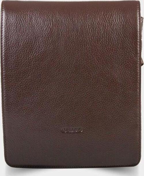Kahverengi Hakiki Deri Omuz Askılı Çanta Erkek / Kadın P1755